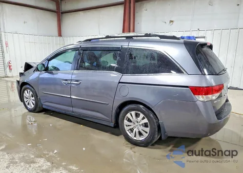 2014 Honda Odyssey Exl from USA, damaged, VIN 5FNRL5H67EB060855